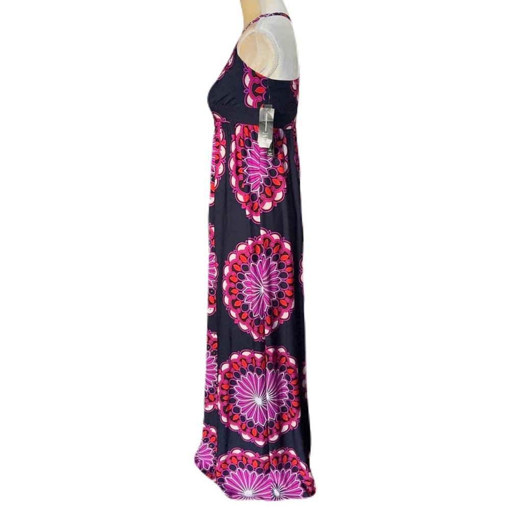 INC International Concepts Boho Pink Halter Sundress Maxi Sleeveless Size S - Picture 8 of 12